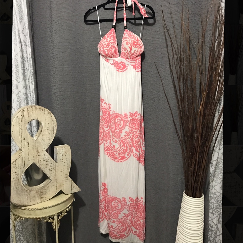 Paradise Halter Maxi Dress